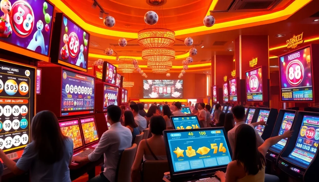 Experience the thrill of the NEW88 lottery as players engage with exciting online lottery games and dynamic winning numbers.