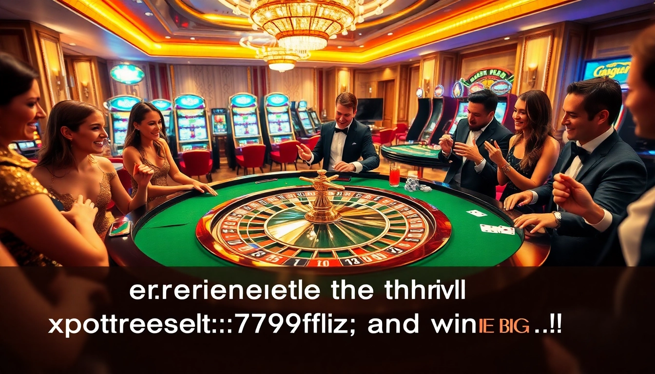 Exciting casino action at https://789ff.biz/ showcasing a roulette table and thrilled players.
